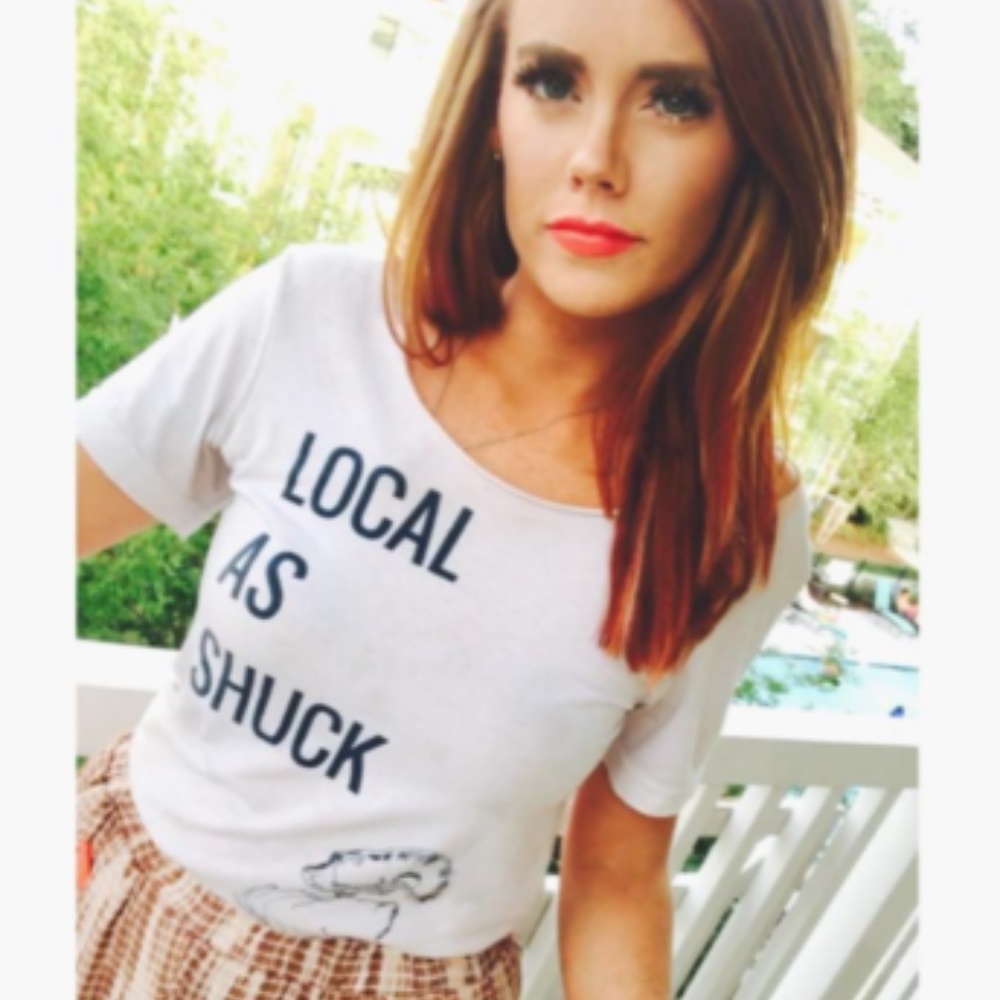 EUC Flood & Print Local As Shuck Oyster Uncut Graphic Tee Size 2X